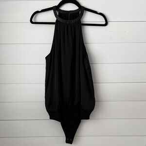 Express Black Dressy Bodysuit